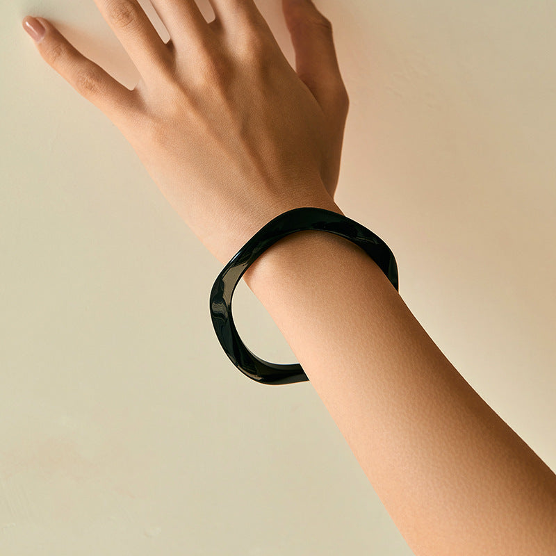 Wave Irregular Acrylic Bracelet — bracelet, view 14