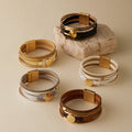Layered PU Leather Bracelet — bracelet
