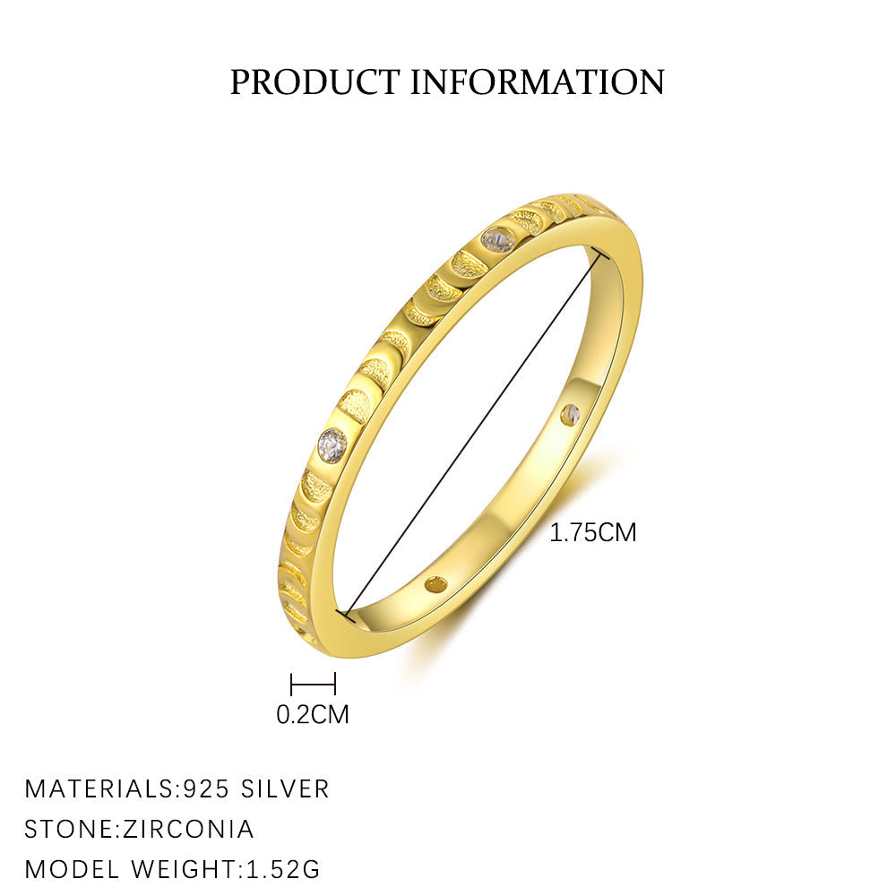 Zircon Geometric Single Rings — ring, view 7