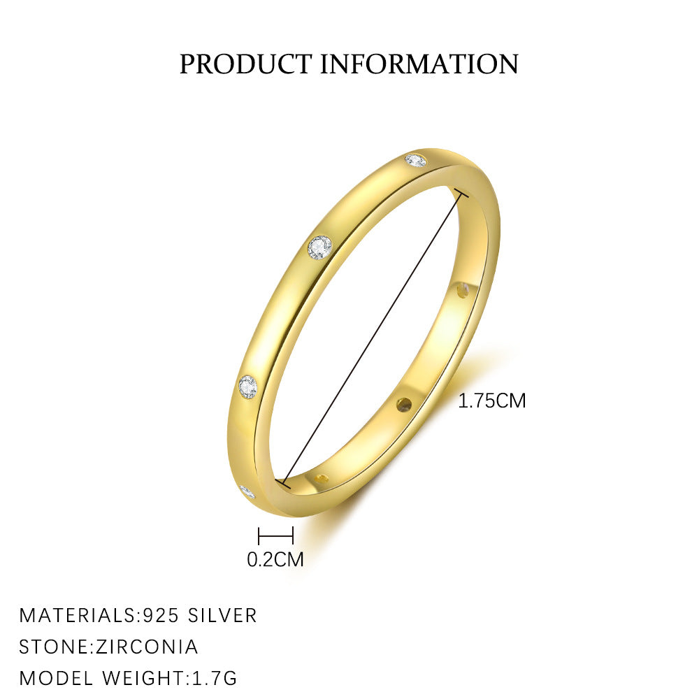 Zircon Geometric Single Rings — ring, view 8