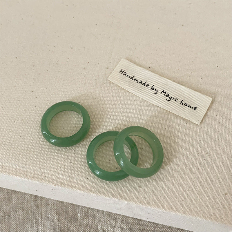 Faceted Crystal Statement Rings — ring, view 8