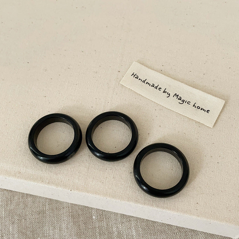 Faceted Crystal Statement Rings — ring, view 9