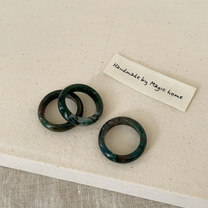 Faceted Crystal Statement Rings — ring, view 11