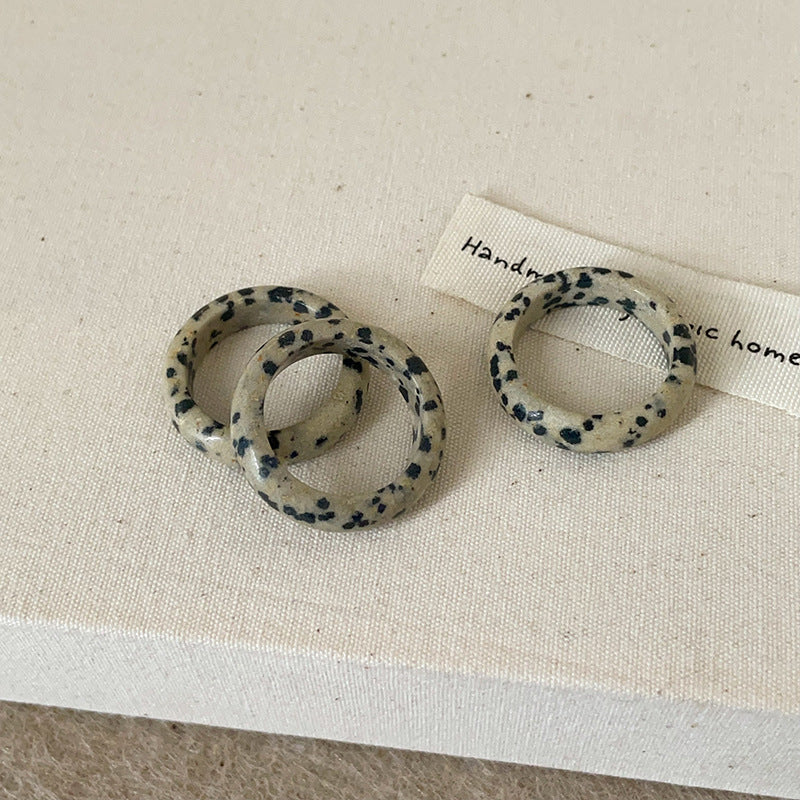 Faceted Crystal Statement Rings — ring, view 12