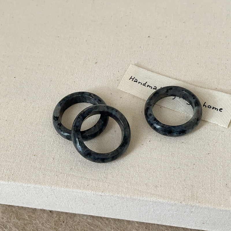 Faceted Crystal Statement Rings — ring, view 14