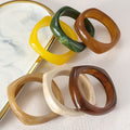 Translucent Irregular Jade Bracelet — bracelet