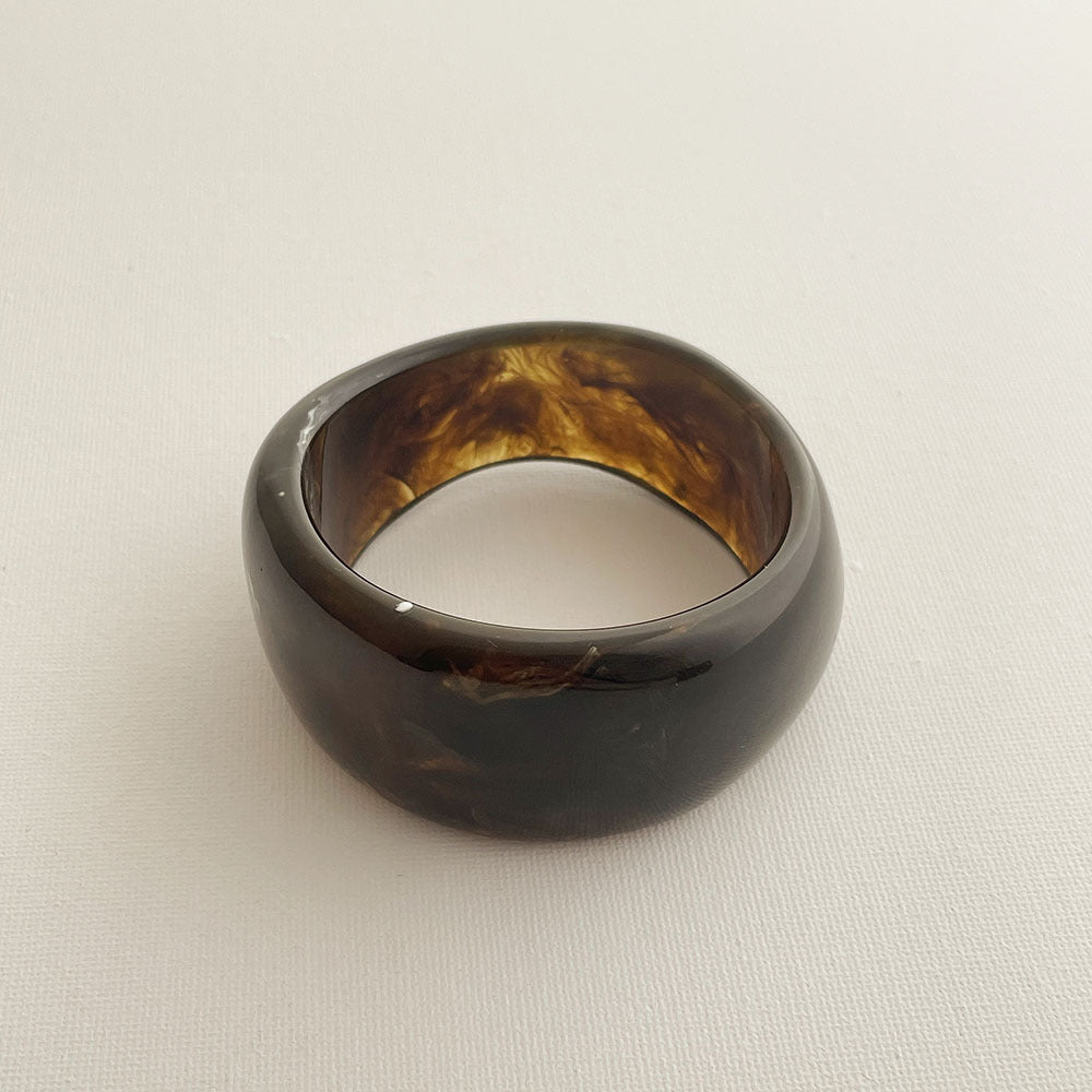 Wide Tie-Dye Open Cuff — bracelet, view 7