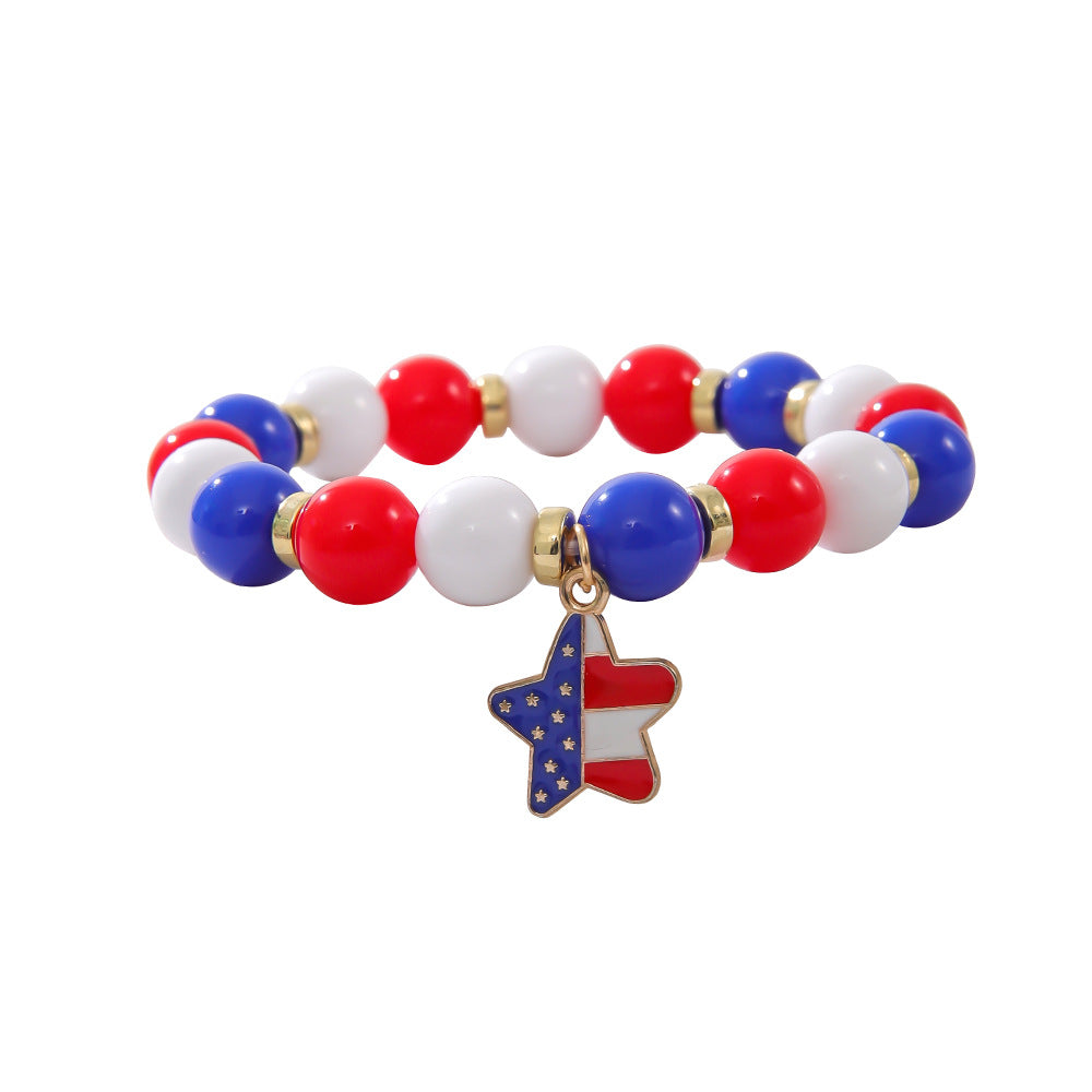 Star Love Beaded Bracelet — bracelet, view 5