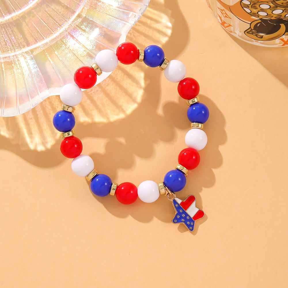 Star Love Beaded Bracelet — bracelet, view 6