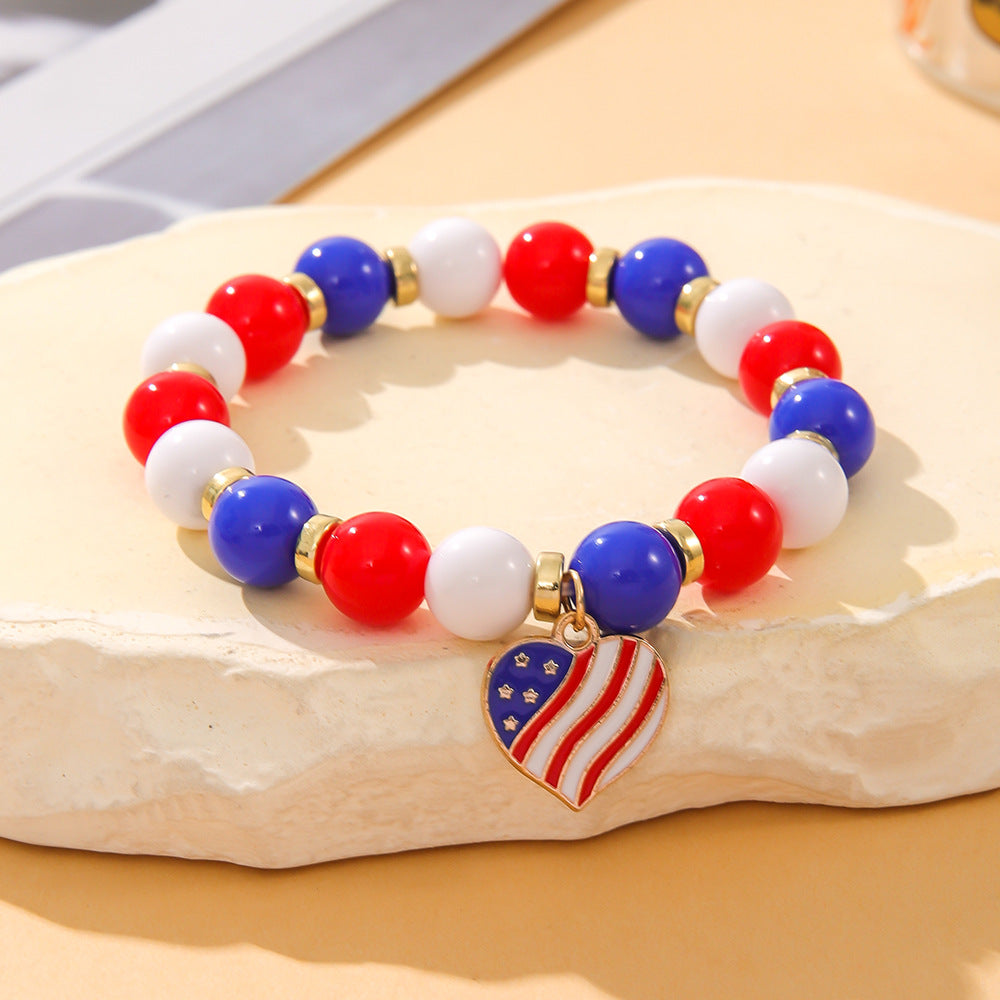 Star Love Beaded Bracelet — bracelet, view 9