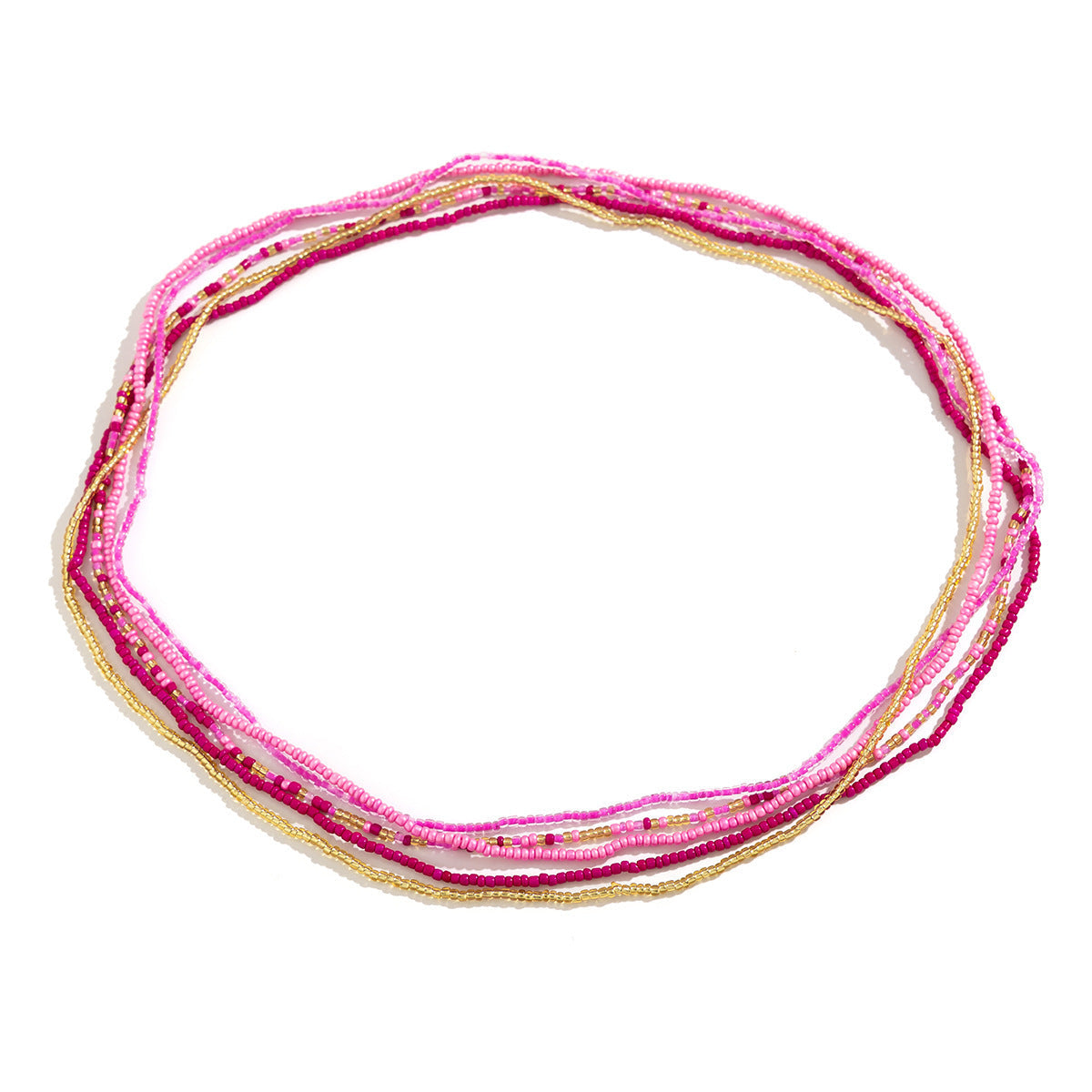 Stretch Beaded Resin Waist Chain — body chain, view 7