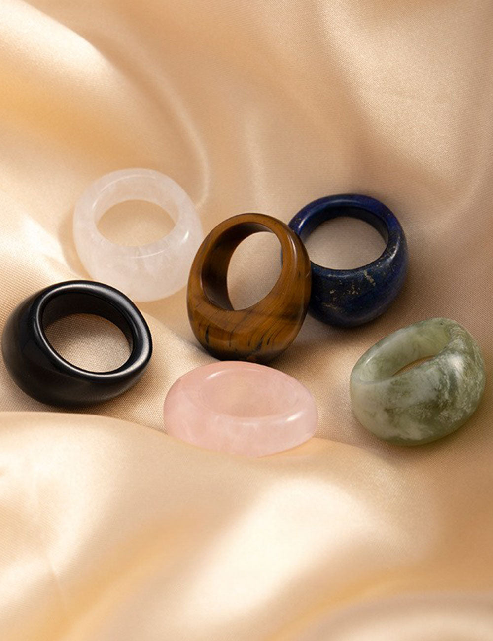 Colour Zircon Single Ring — ring