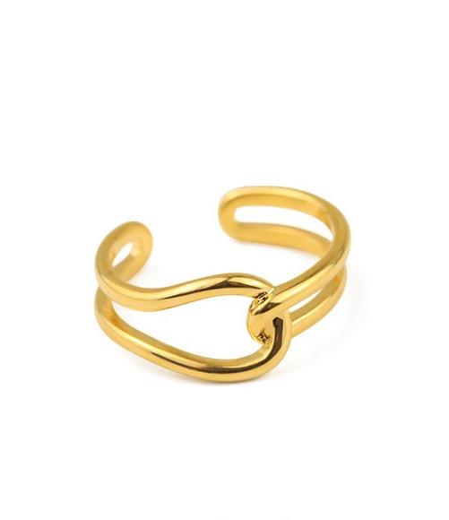 Geometric Knot Open Ring — ring, view 4