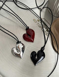 Heart Pendant Adjustable Necklace — necklace