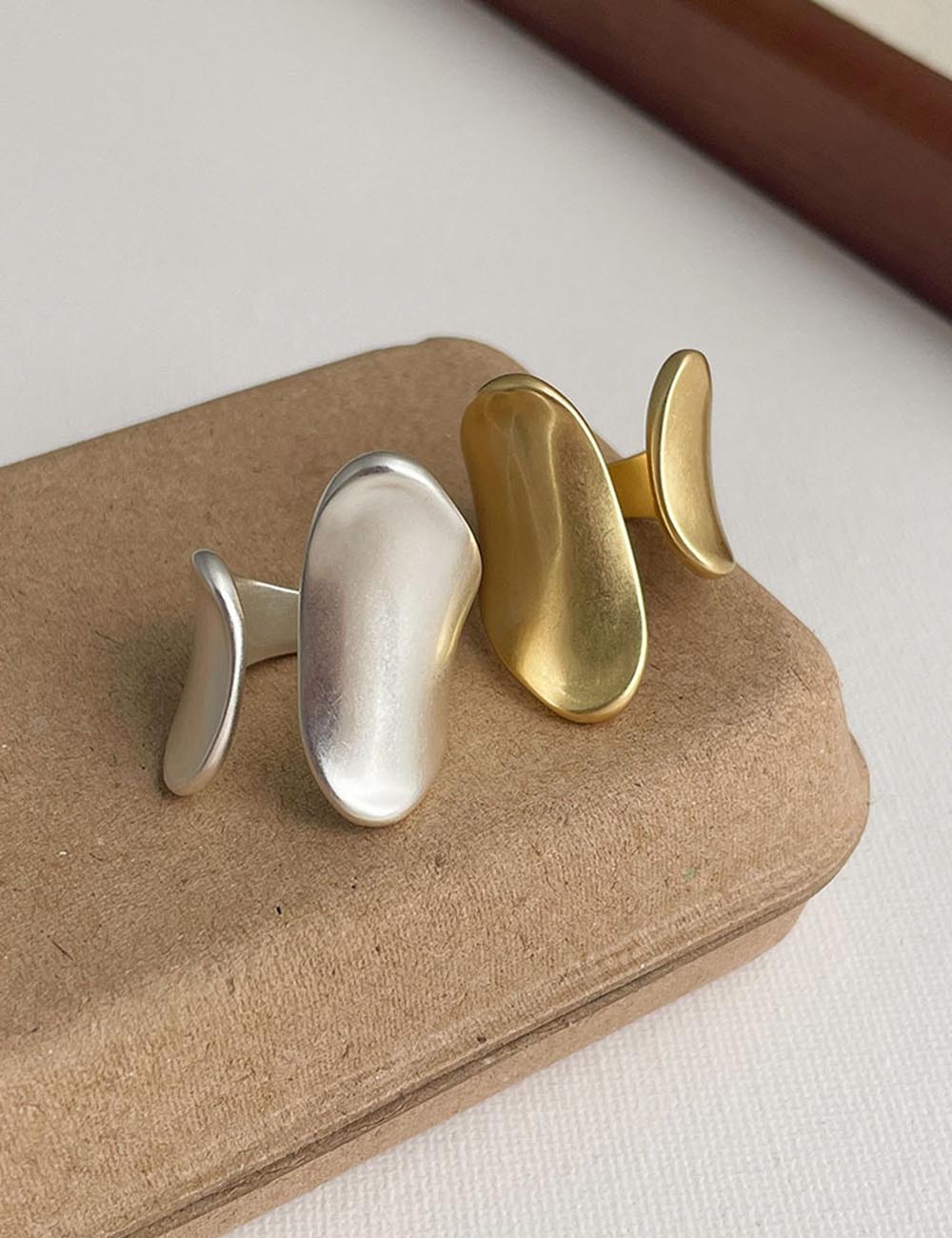 Irregular Geometric Open Ring — ring
