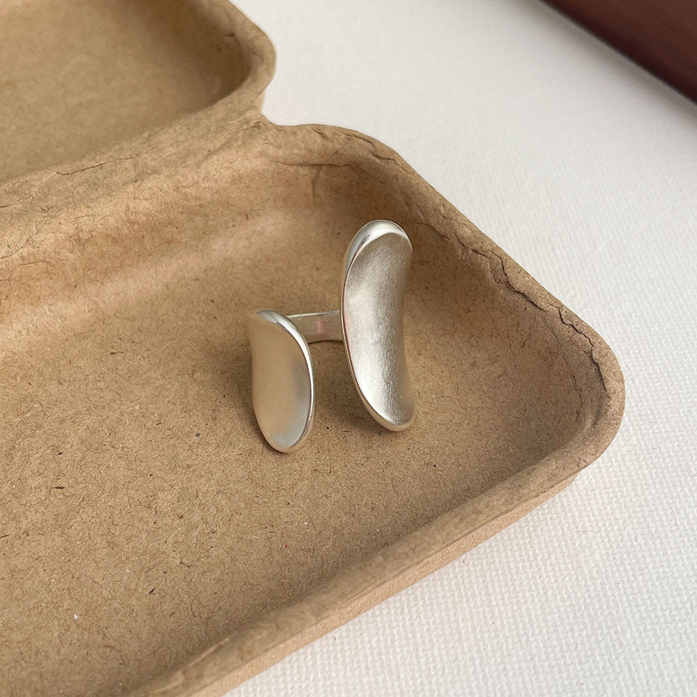 Irregular Geometric Open Ring — ring, view 3