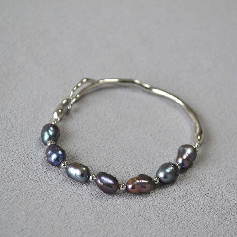 Baroque Pearl Branch Bracelet — bracelet, view 2