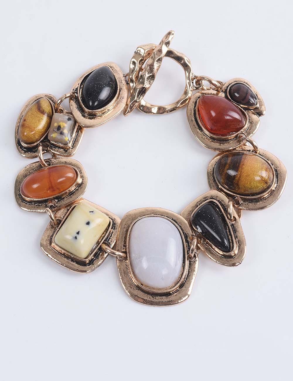 Irregular Splicing Alloy Bracelet — bracelet