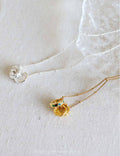 Zircon Inlaid Choker Necklace — necklace