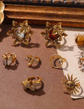 Chunky Irregular Zirconia Ring — ring