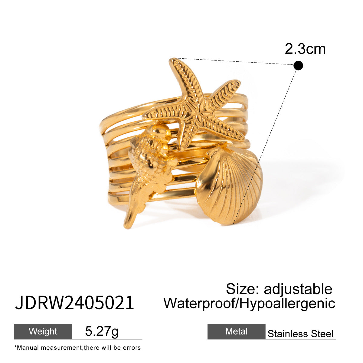 Wide Layered Zircon Ring — ring, view 11