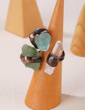 Irregular Crystal Stone Ring — ring