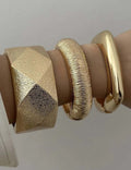 Chunky Wide Statement Bangle — bracelet