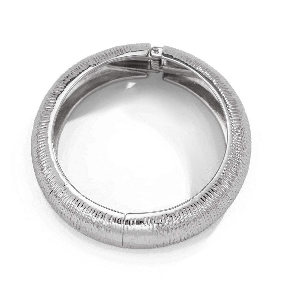 Chunky Wide Statement Bangle — bracelet, view 5