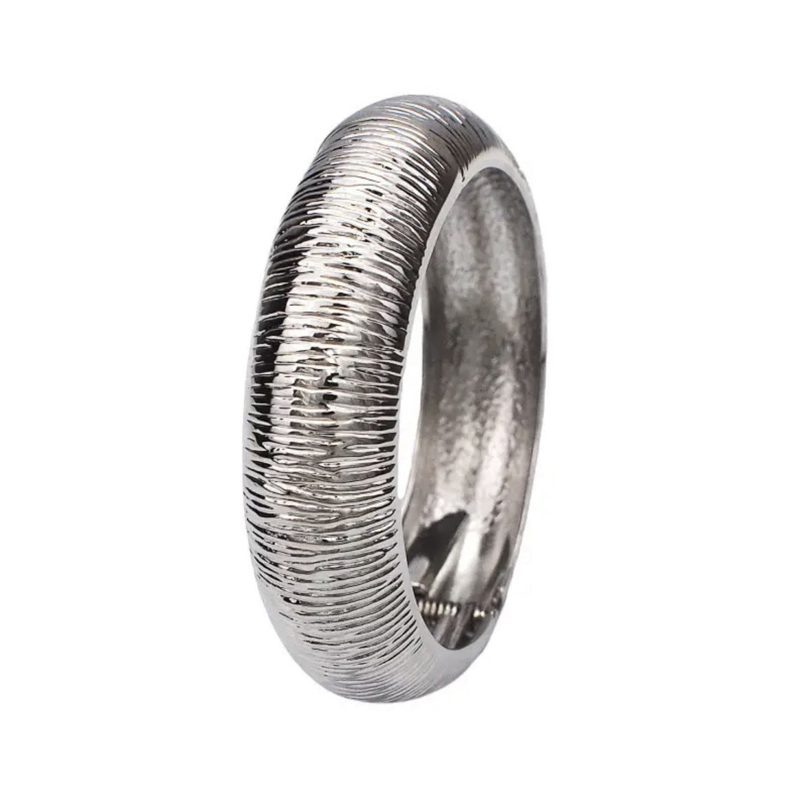 Chunky Wide Statement Bangle — bracelet, view 6