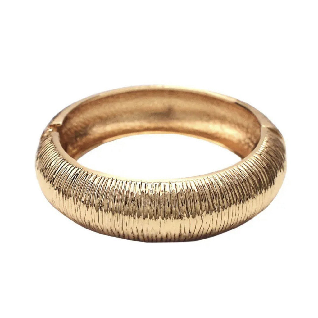 Chunky Wide Statement Bangle — bracelet, view 8