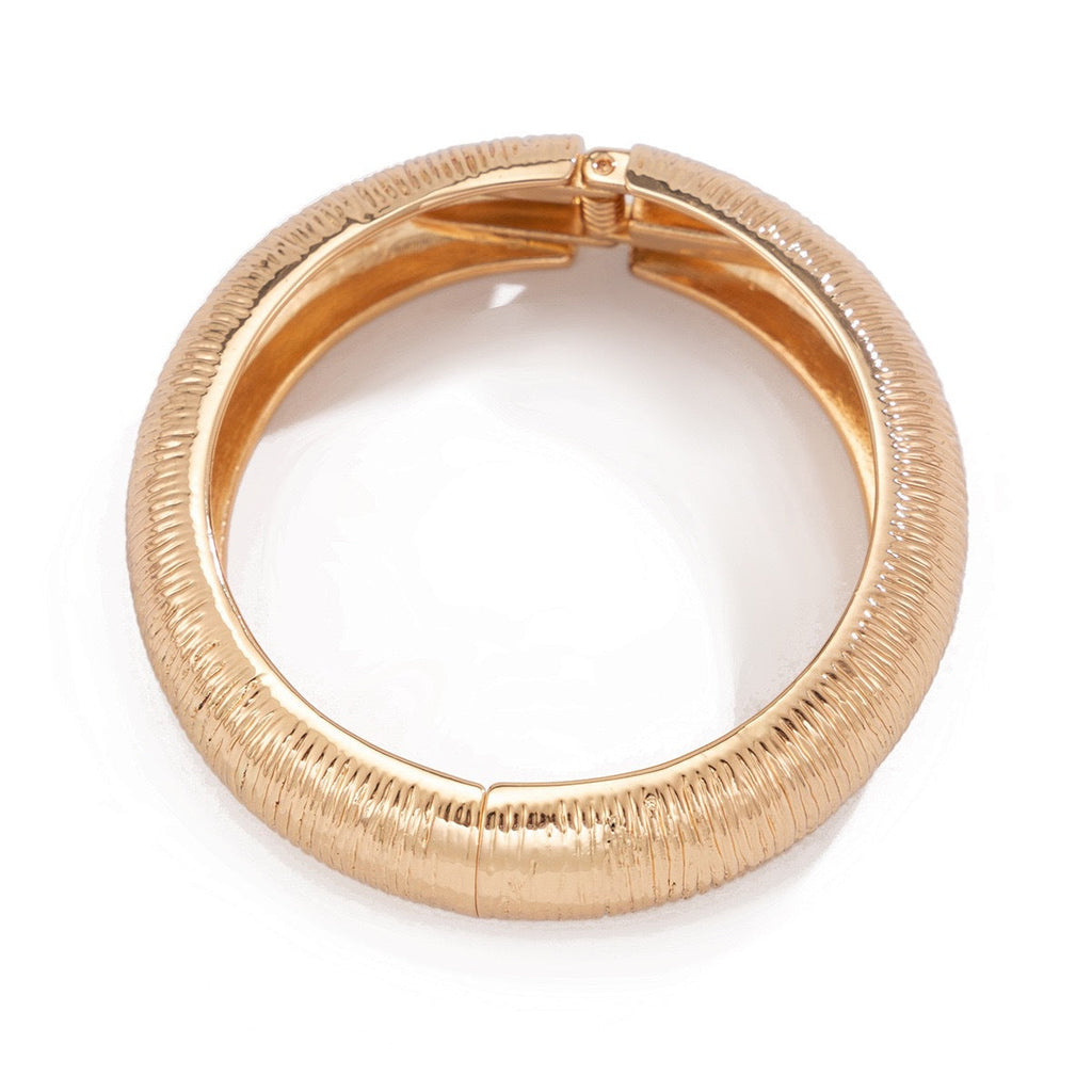 Chunky Wide Statement Bangle — bracelet, view 9