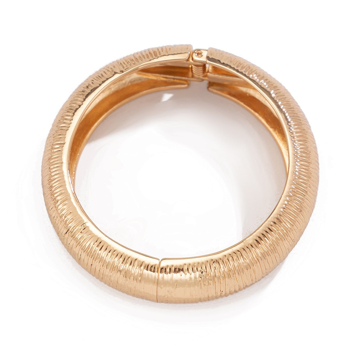 Chunky Wide Statement Bangle — bracelet, view 9