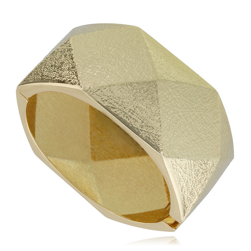 Chunky Wide Statement Bangle — bracelet, view 11