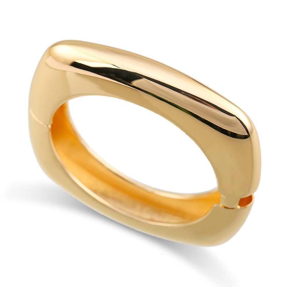 Chunky Wide Statement Bangle — bracelet, view 17