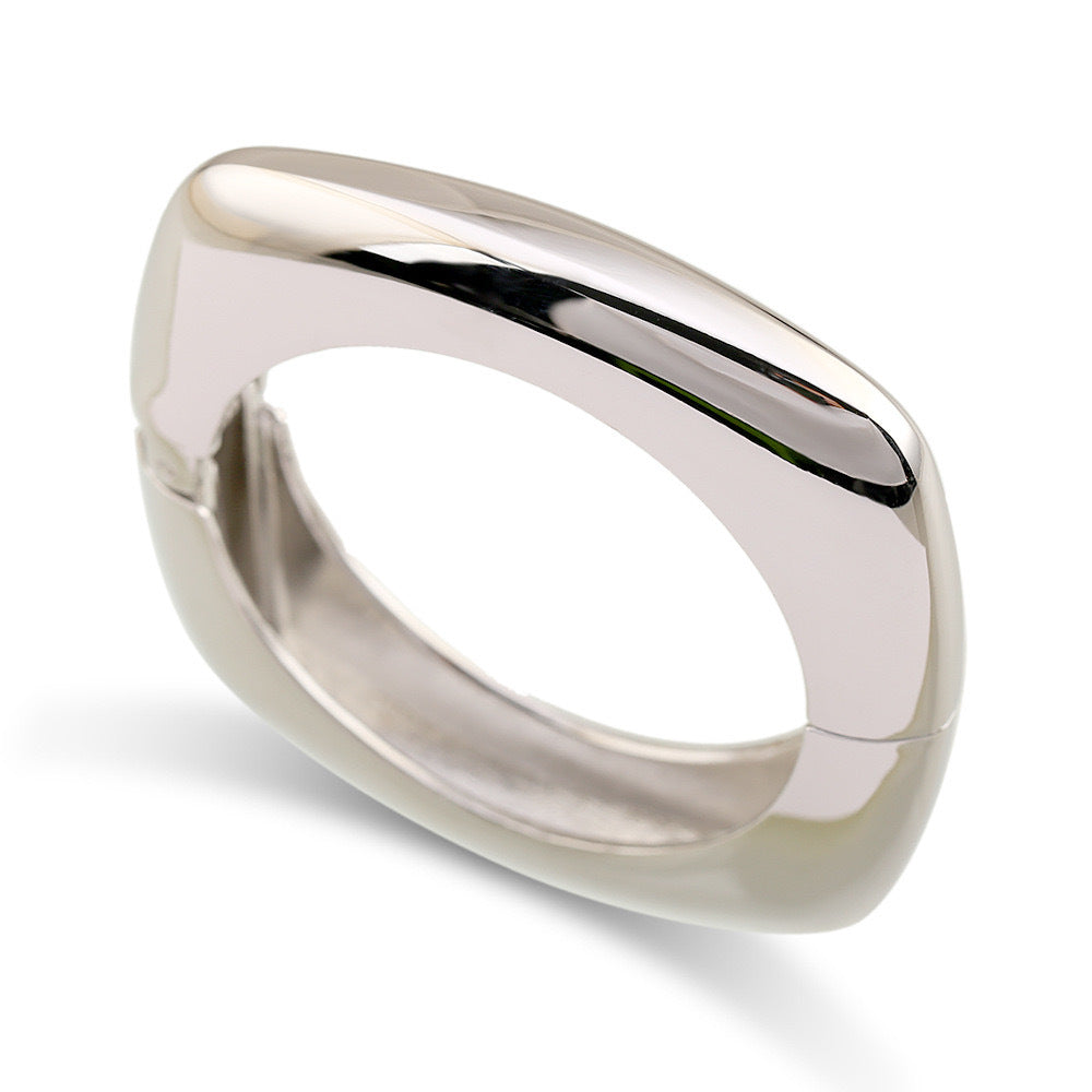 Chunky Wide Statement Bangle — bracelet, view 19