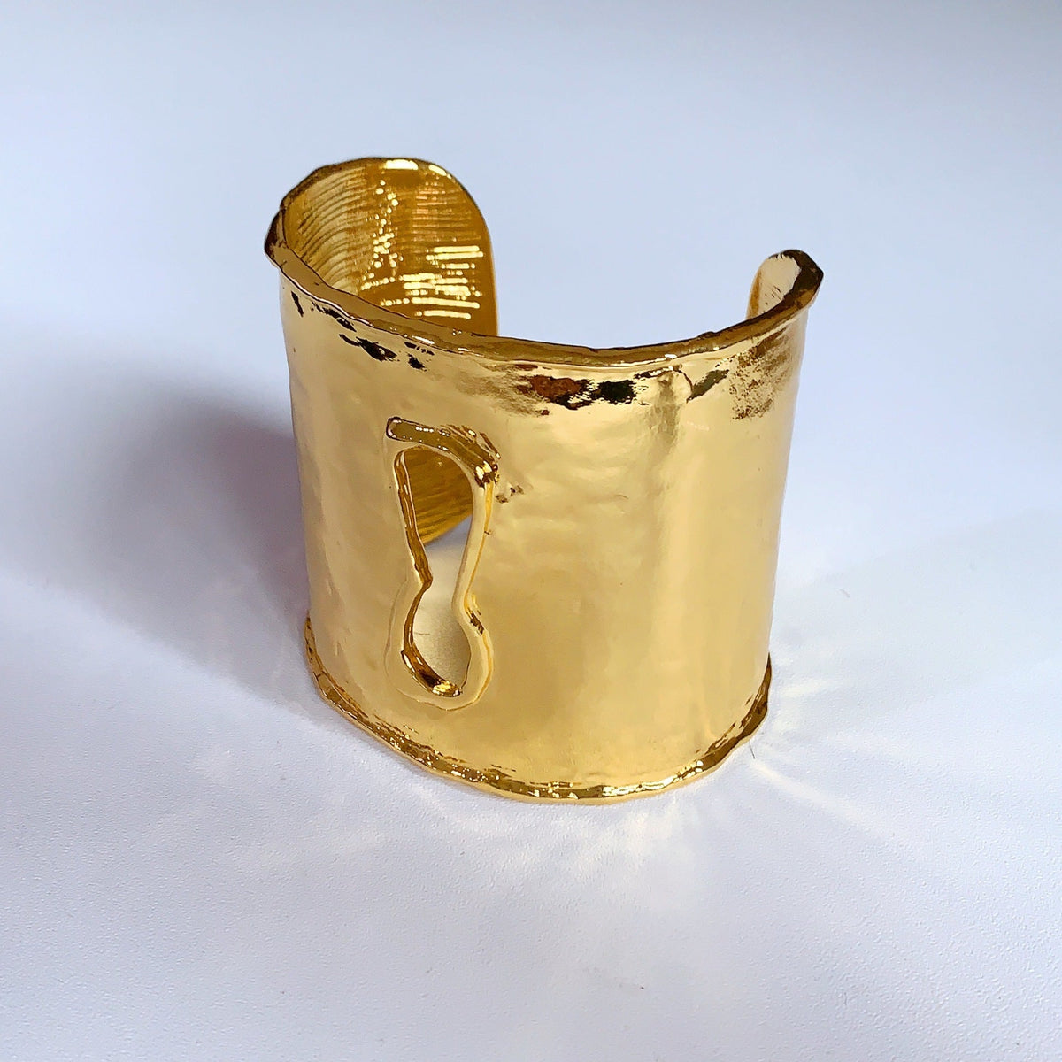 Leopard Print Wide Open Cuff — bracelet, view 10