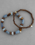 Irregular Round Bead Bracelet — bracelet