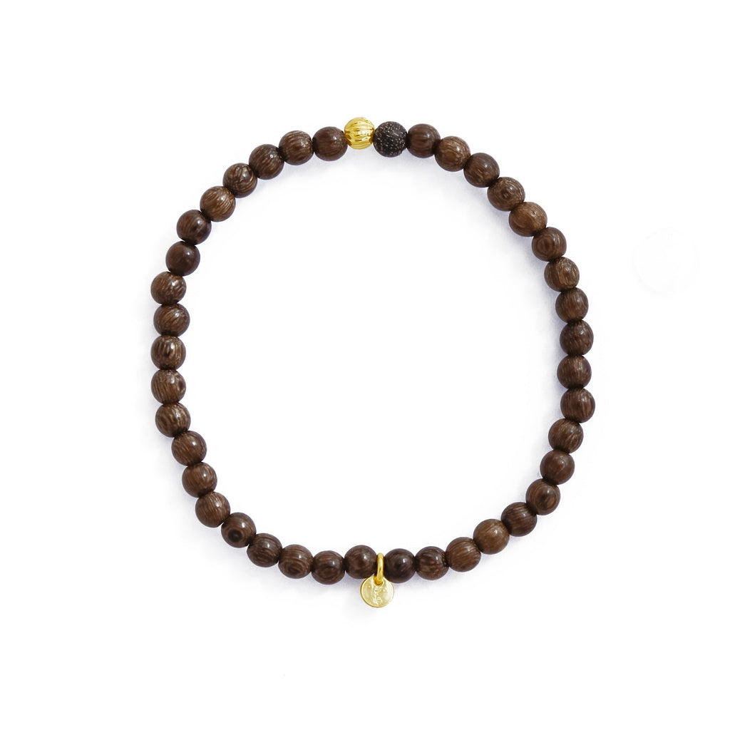 Irregular Round Bead Bracelet — bracelet, view 4