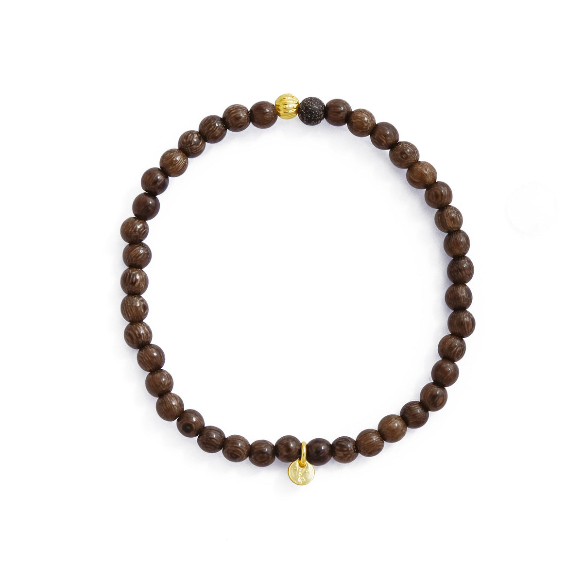 Irregular Round Bead Bracelet — bracelet, view 4
