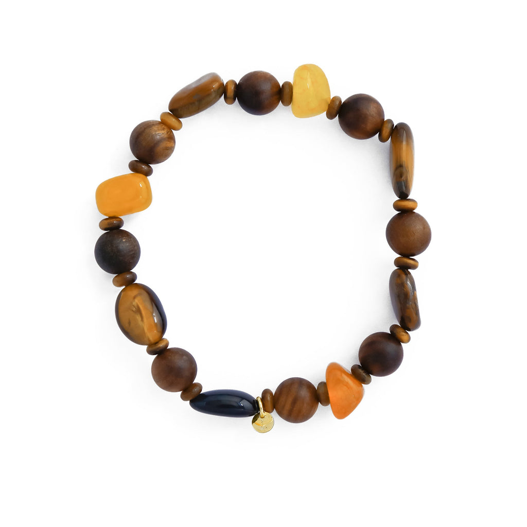 Irregular Round Bead Bracelet — bracelet, view 9