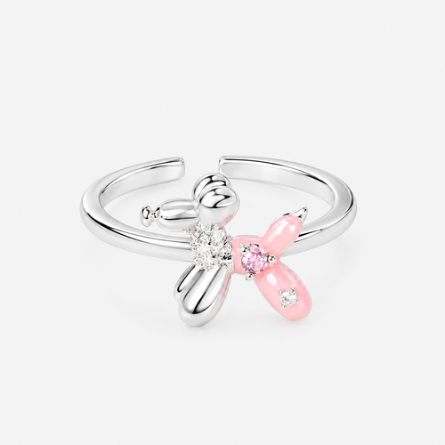 Minimalist Electroplate Animal Shape Open Ring 6W6JRG255 — main image