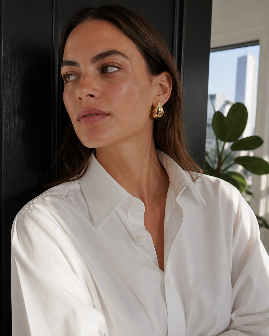 Lisa Olive earring editorial